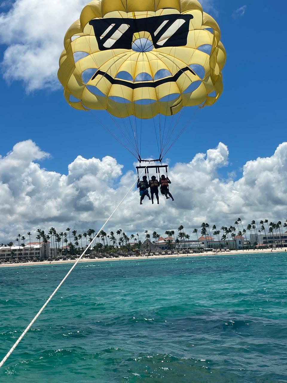 Parasailing at Bávaro Beach photo 7